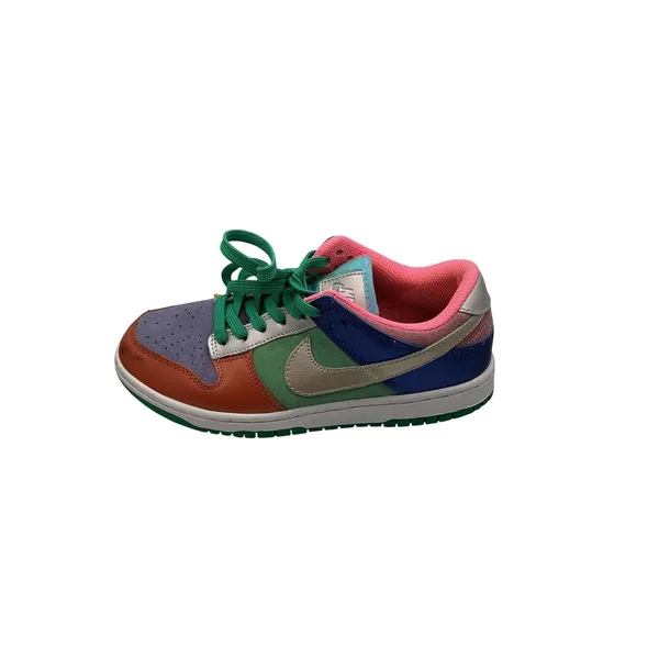 Nike Dunk Low SE Patchwork Multi-Color‎ Sneakers DN0855-600 Womens Size 7 - Image 6