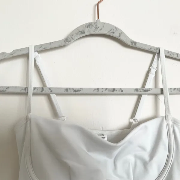 Alo Yoga Airbrush Streamlined Dress White/White XS - Image 4