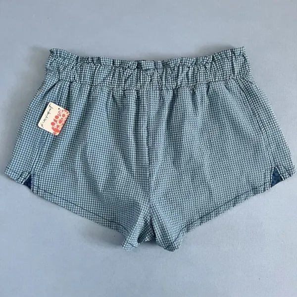 NWT Free People Movement Forty‎ Love Caribbean Coast Combo Blue Shorts - Image 6