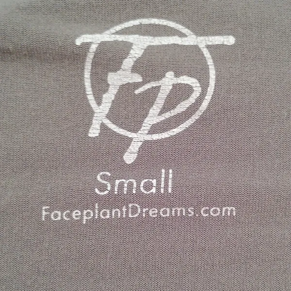 FP Free People Bamboo V-Neck T-Shirt Gray Buttery Soft SMALL - Image 3