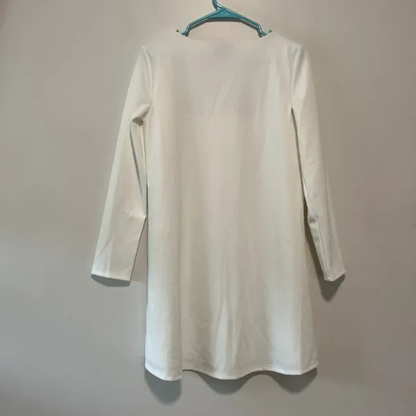 TUCKERNUCK x‎ Cameran Eubanks Wimberly NWT The Middleton Square Neck Dress White - Image 8
