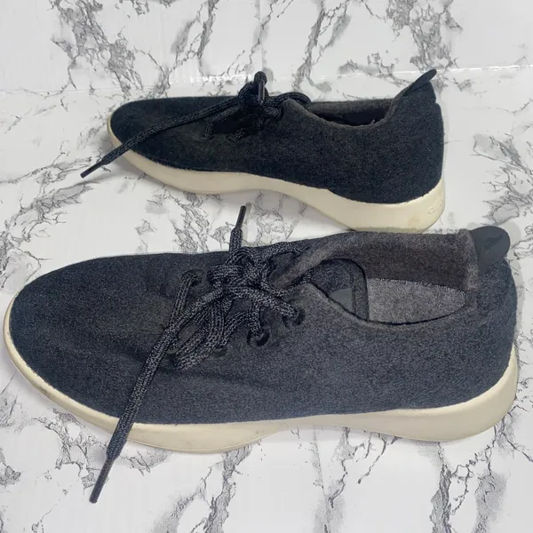 Allbirds Charcoal Gray Classic Wool Runners Sneakers Women's Size 8 - Image 6