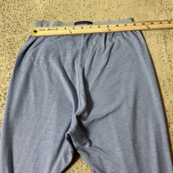 Patagonia Capilene‎ Gorpcore Base Layer Leggings Womens S Stripe Granola Girl - Image 2