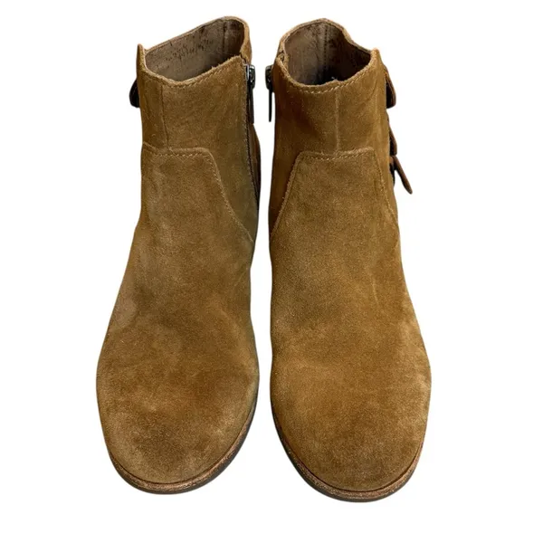 UGG Volta Ankle Brown Suede Booties Size 7 - Image 4