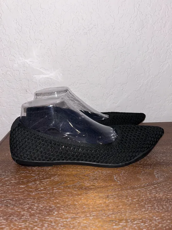 AEROSOLES Point Knit Danielle Ballet Flat Shoes Size 8.5 - Image 3