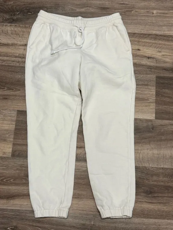 Rails Kingston Winter White Sweatpants Women’s Medium - Image 2
