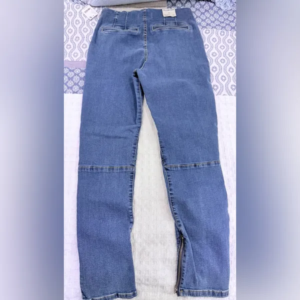 Free People’s We the Free Bella Moto Mid-rise Skinny Jeans, 30 NWT! - Image 6