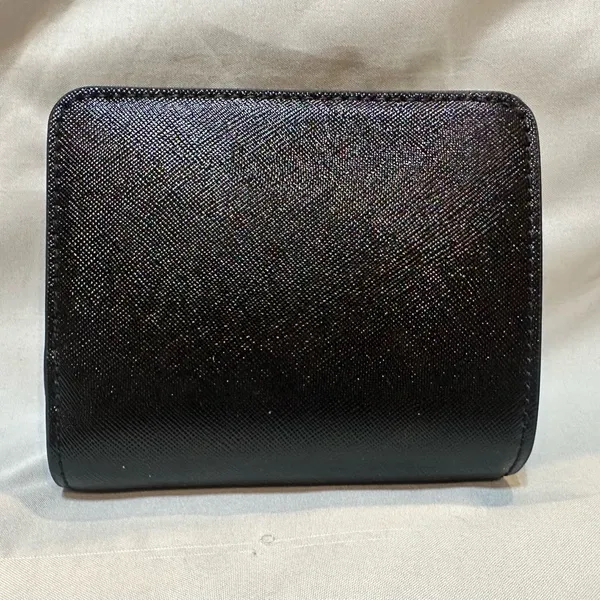 Marc Jacobs Mini Black Compact Coin Pouch Card Wallet - Image 2
