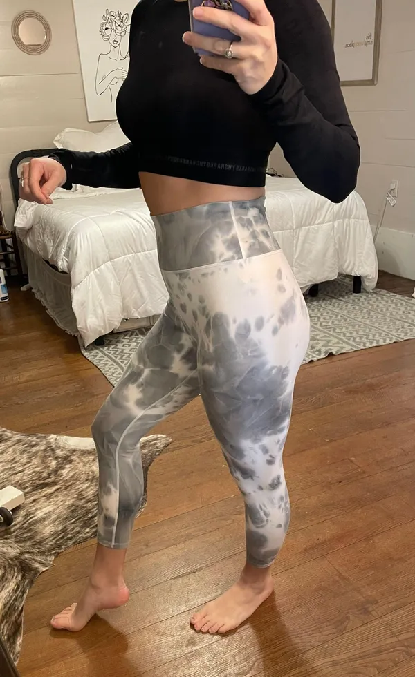 Sage Tie Dye Leggings - Image 2