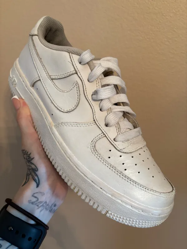 Nike Air Force 1 Low GS 'White' - Image 2