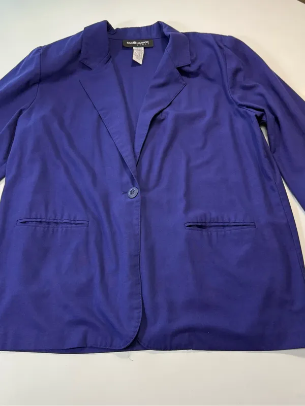 Sag Harbor Cobalt Blue Single-Button Blazer Size 18W - Image 2