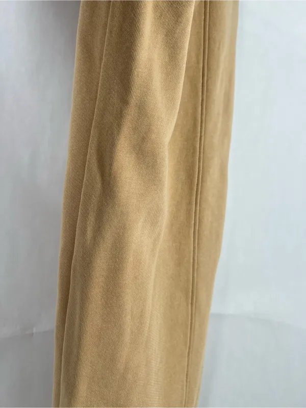 Nation LTD Lincoln Slit Pant Sandstorm Size S Wide Leg Cotton Pull On - Image 9