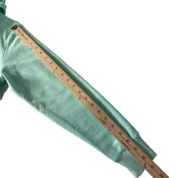 Fila Womens French Terry Crewneck Sweatshirt Size S Pastel Mint Green Pullover - Image 9