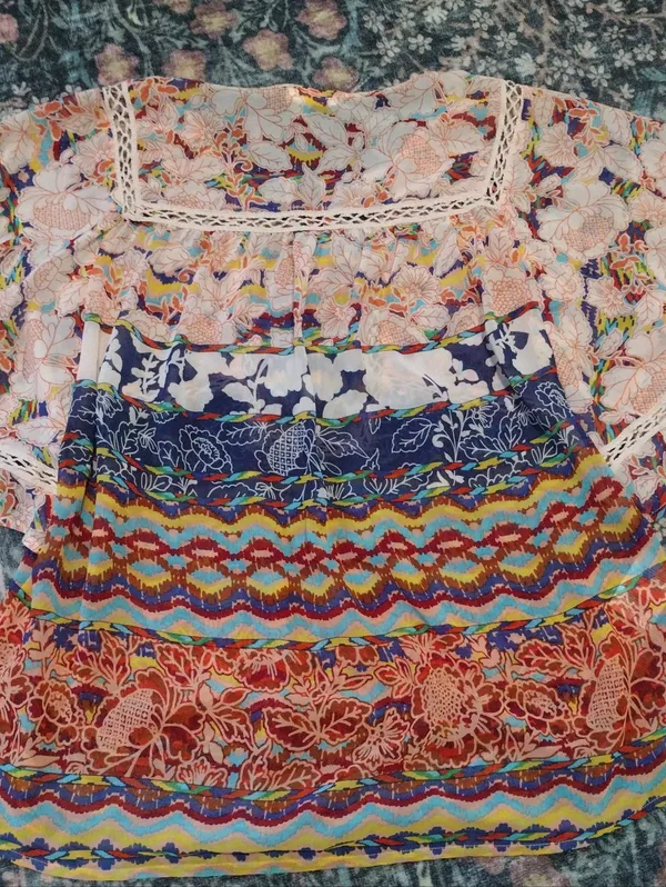 MEADOW RUE Anthro Batai Peasant Blouse Top - Image 7