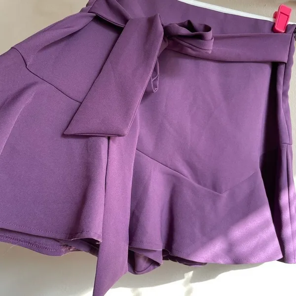 Zara purple skort - Image 4