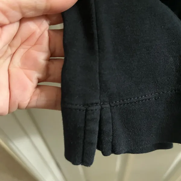 Ann Taylor Black Short Sleeve Tee - Image 3
