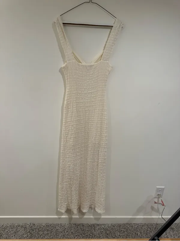 FP Beach Cream Maxi Dress - Image 4