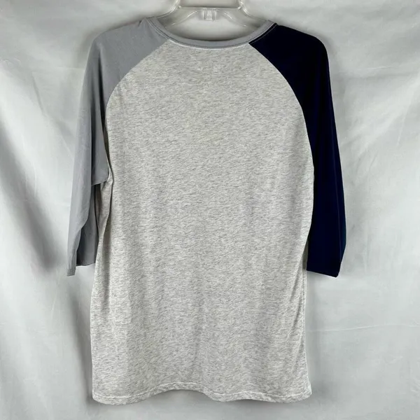 Dallas Cowboys NFL Team Apparel Nike Baseball 3/4 Sleeve Top XL - Image 2