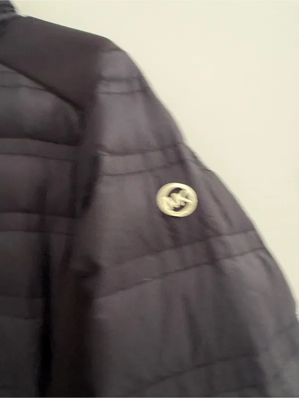 Michael Kors Black Quilted Puffer Jacket - Image 2