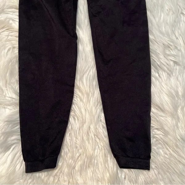 Women's‎ Cropped Leggings Black Seamless Butt Lifting Cropped High-Rise - Image 7