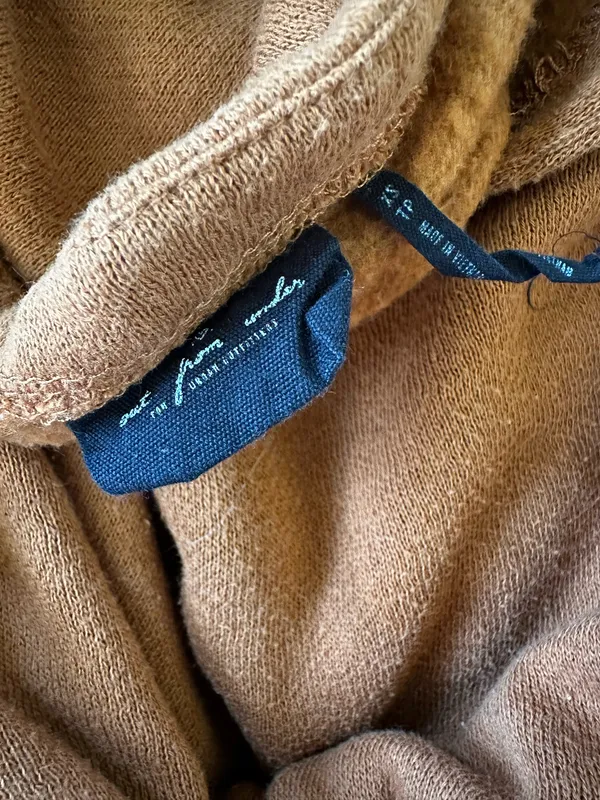 Out From Under Urban Outfitters Orange Cropped Sweatshirt - Image 2