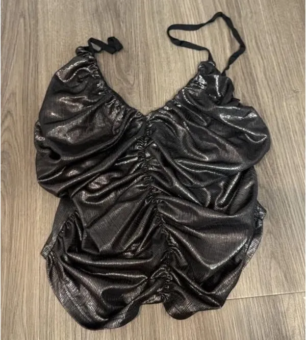 ZARA Metallic Top - Image 3