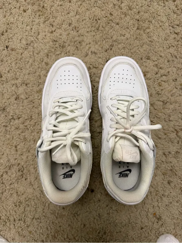 Nike White Air Force 1 Shadow Sneakers - Image 4
