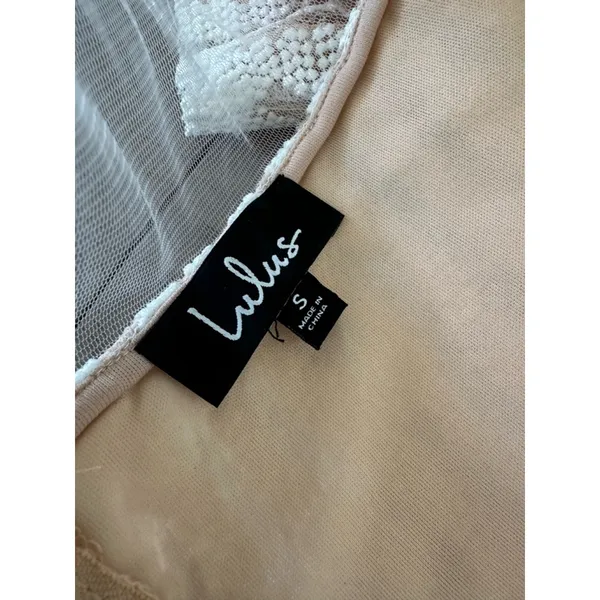 Lulus White Embroidered Mesh Mini Dress Short Sleeve - Image 7