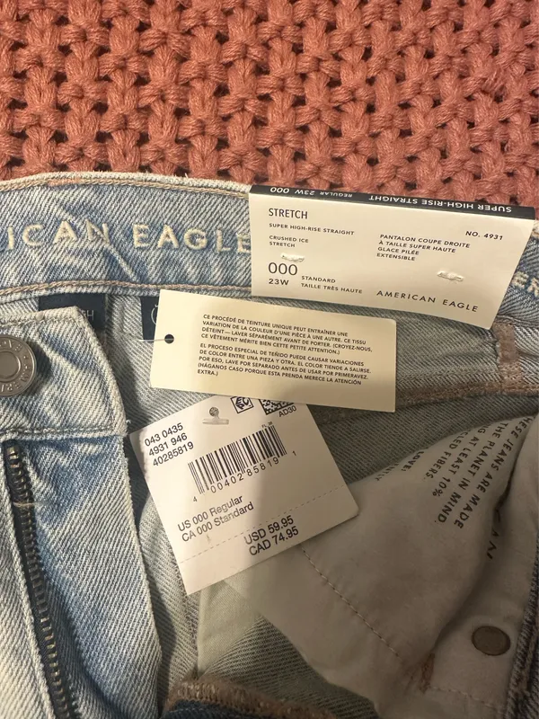 American Eagle Jeans High-Rise Straight - Image 2