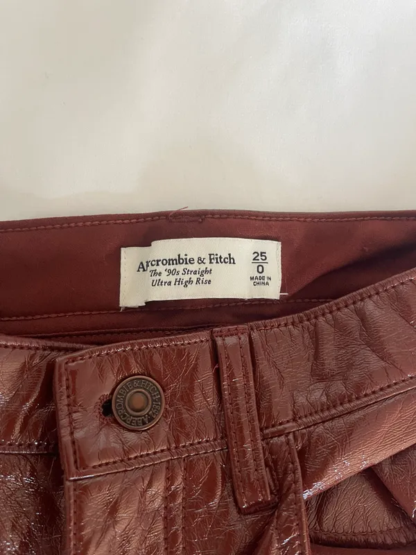 Abercrombie Leather Pants - Image 4