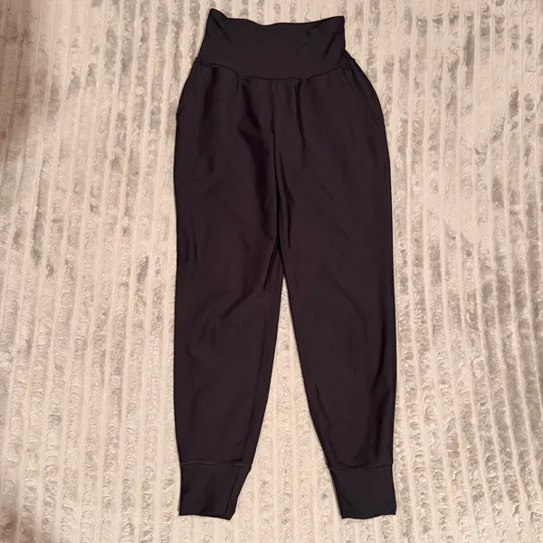 Old Navy Active Elevate Go-Dry High Waisted Jogger Pants Black Womens XS - Image 2