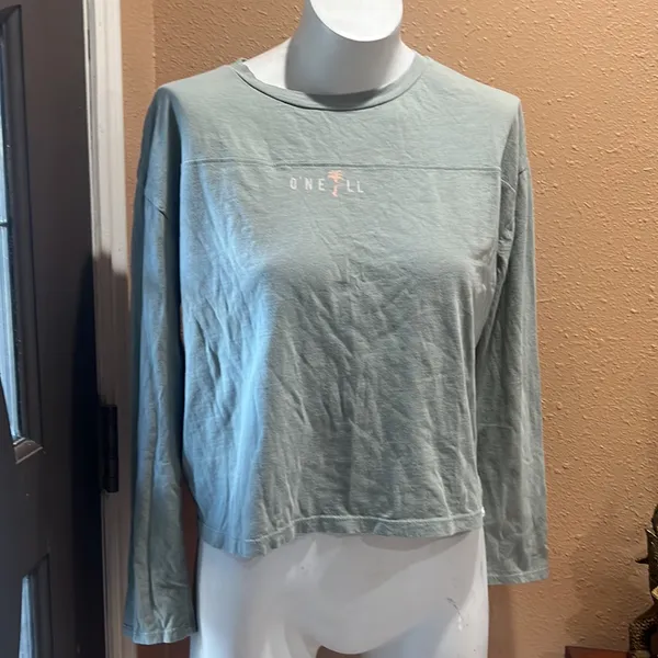 Oneill light green long sleeve T-shirt - Image 3