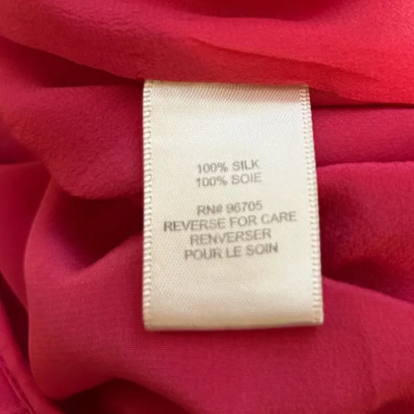 Rebecca Taylor Pink Silk Sequin Ruffle Spaghetti Strap Sleeveless Mini‎ Dress 0 - Image 5