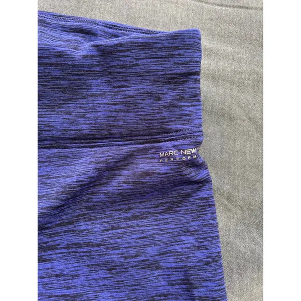Marc New York Performance Purple Space Dye Leggings Womens Medium Athleisure - Image 10