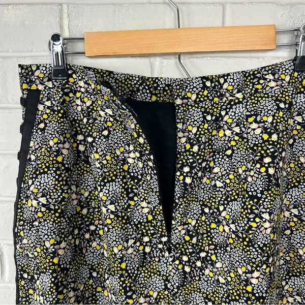 Topshop Floral Print Casual Skirt Size 10 - Image 9