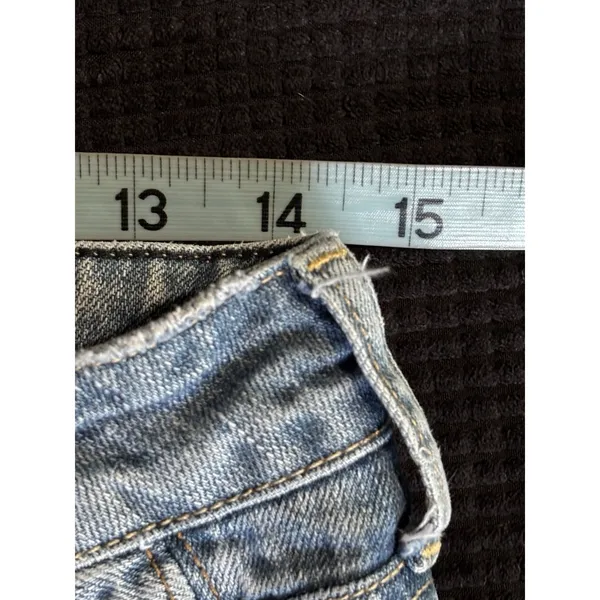 American Eagle Jeans True Boot Light Wash‎ Low Rise Size 6 Pockets Boho Casual - Image 6