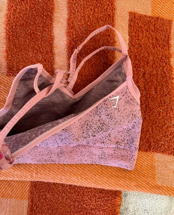 Gymshark Sports Bra Adapt Fleck Pink - Image 3