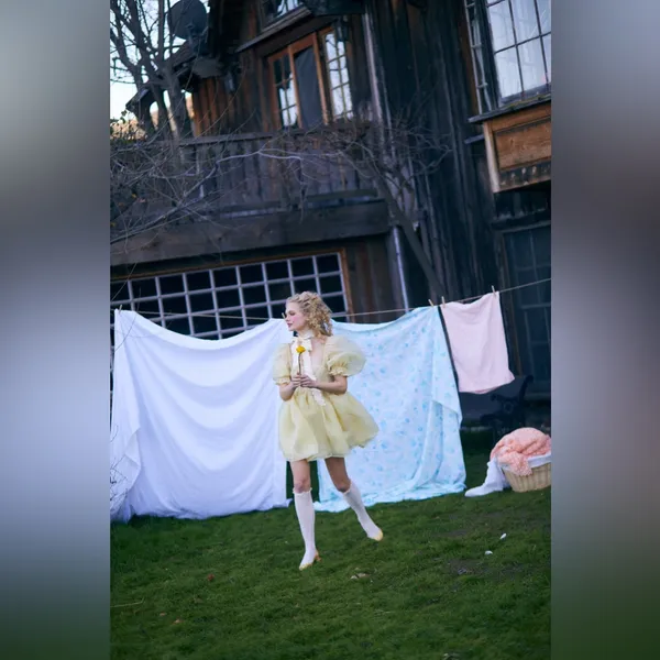 Selkie The Cream Puff Dress in‎ Baby Banana XS - Image 5