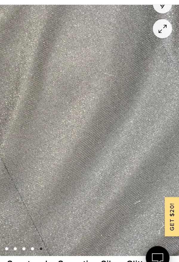 Lulus Silver Dress - Image 5
