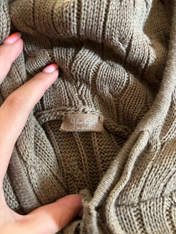 John Galt Zip-Up Cropped Hoodie - Image 2