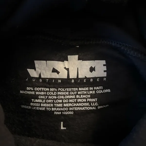 Justin Bieber tour hoodie - Image 4