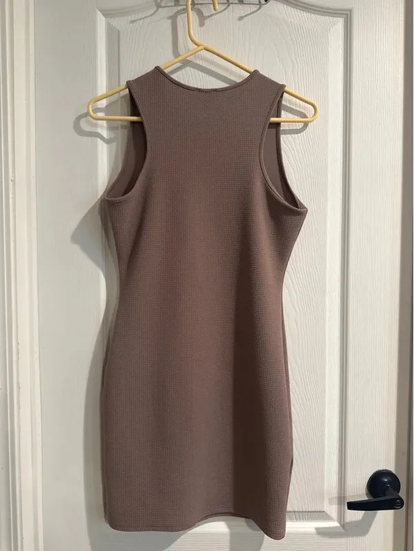 Women’s boutique dress size medium Brown - Image 5
