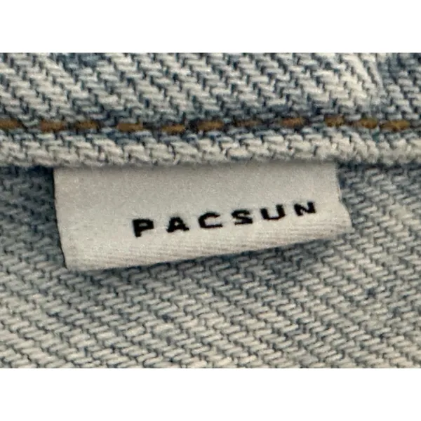 PacSun High Waisted Light Blue Baggy Jeans Women's Sz 24 - Image 14