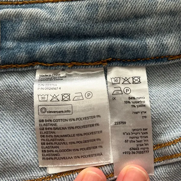 H&M Light Blue Casual Jeans used - Image 6