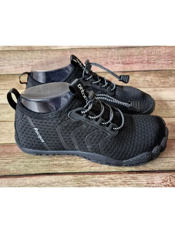 Racqua Black Water Shoes Quick Dry Barefoot Water Sport Beach Swim Size M 5 W 8 - Image 6