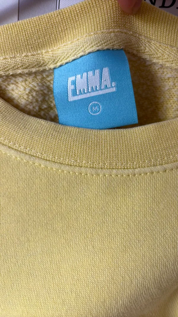 Emma Chamberlain Crewneck Yellow Size M - Image 4