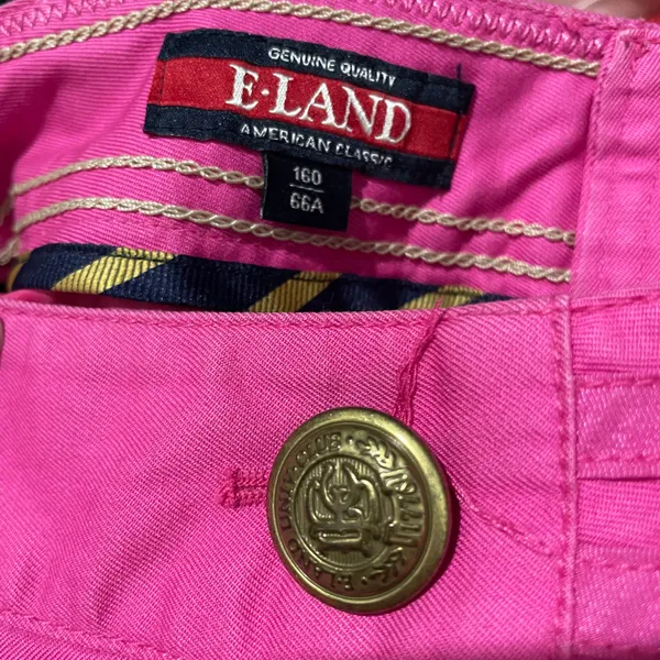 Barbie Pink Y2K pleated hem front button mini skirt Size M - Image 4