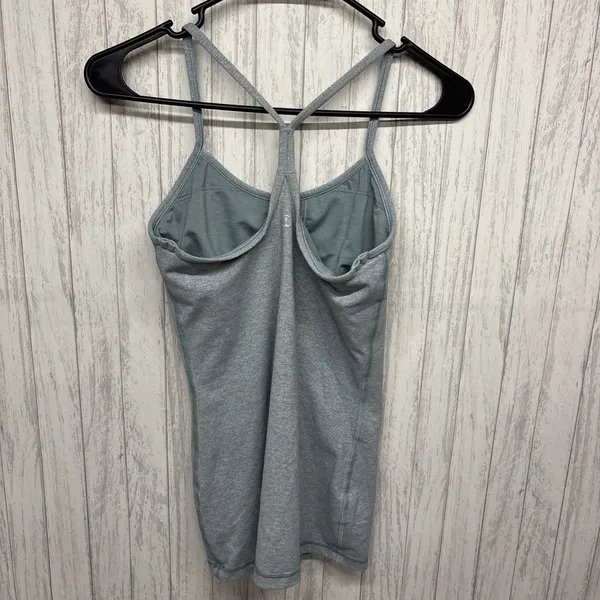 Womens Size 6 Lululemon Blue Power Y Tank EUC - Image 2