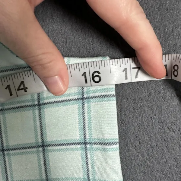 Eddie Bauer Pajama Set Womens Small Green Plaid Tank Top Pants Sleepwear Jersey - Image 11