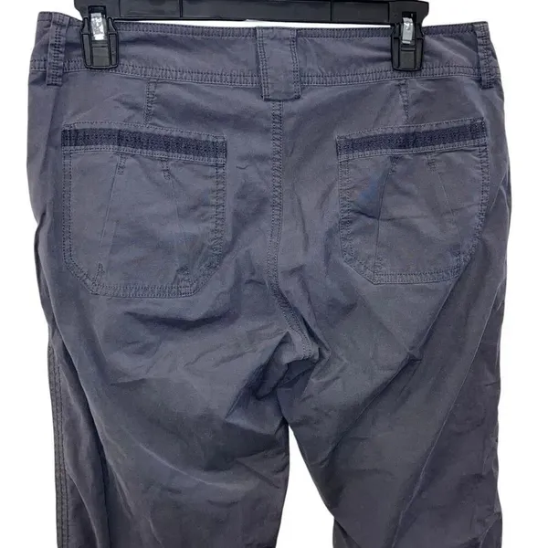 Marmot Charcoal Grey Convertible Hiking Pants size 8 outdoors Gorpcore rain resi - Image 3